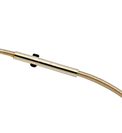Cable or 1,40mm 1 fil 45cm doble clip