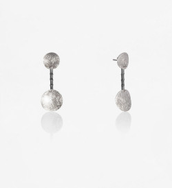 Arracades plata Xips 40mm