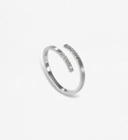 Anell or blanc Feel diamants 0,042ct