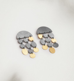 Arracades or i plata Party Duet 60mm