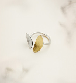 Anell or i plata Samoa 25mm