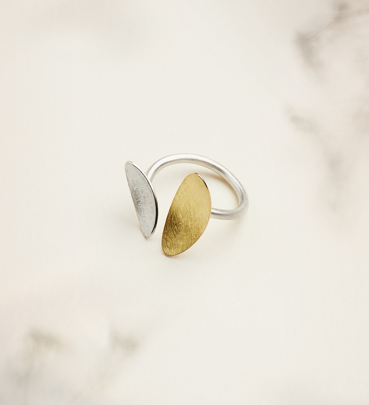 Anell or i plata Samoa 25mm