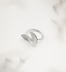 Anell Plata Samoa 25mm