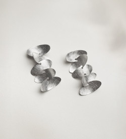 Arracades plata Samoa 45mm