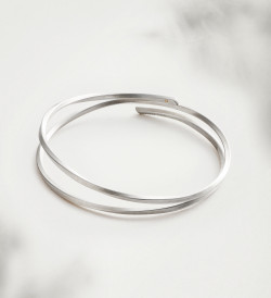 Braçalet or groc i plata  Pinassa 2v