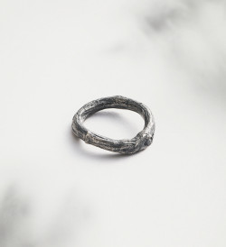 Anell plata Romaní simple