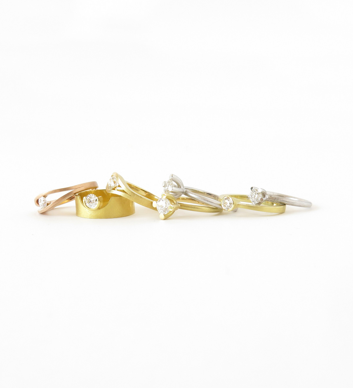 Solitari or groc diamant 0,53ct VVS2 E