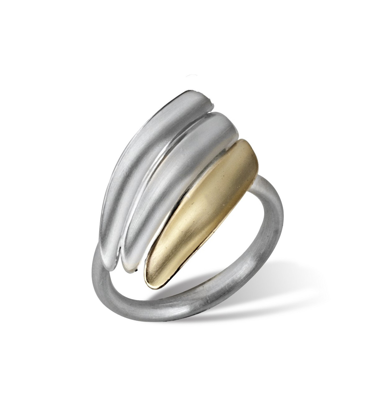 Anell or i plata Volta 22mm