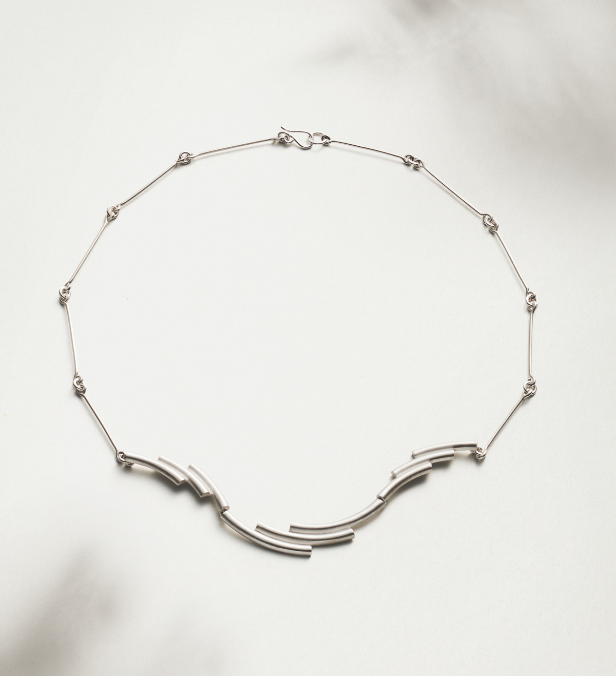 Collaret  plata Flux 45cm