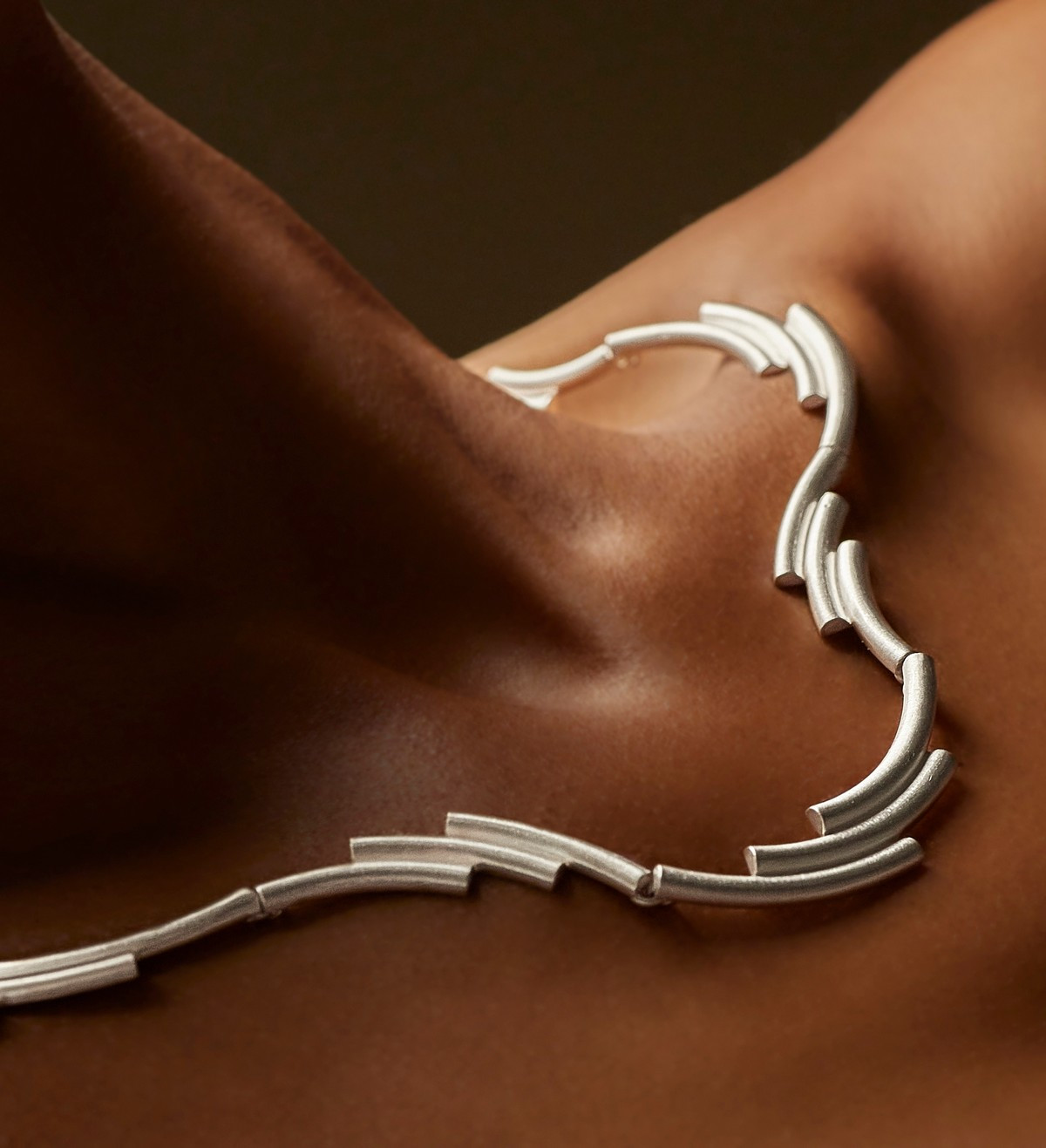 Collar plata Flux 50cm
