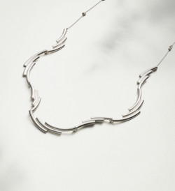 Collar plata Flux 50cm