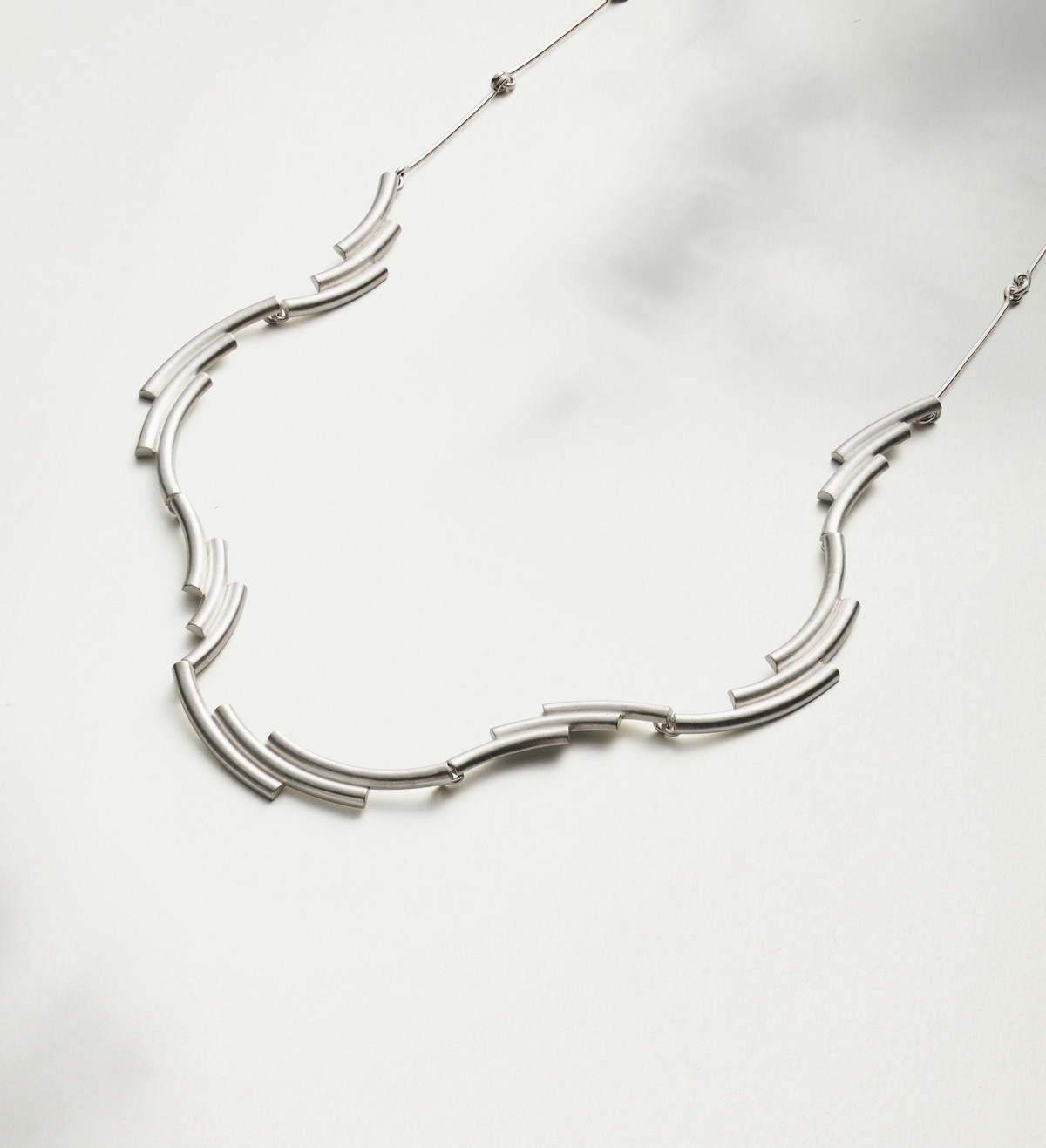 Collar plata Flux 50cm