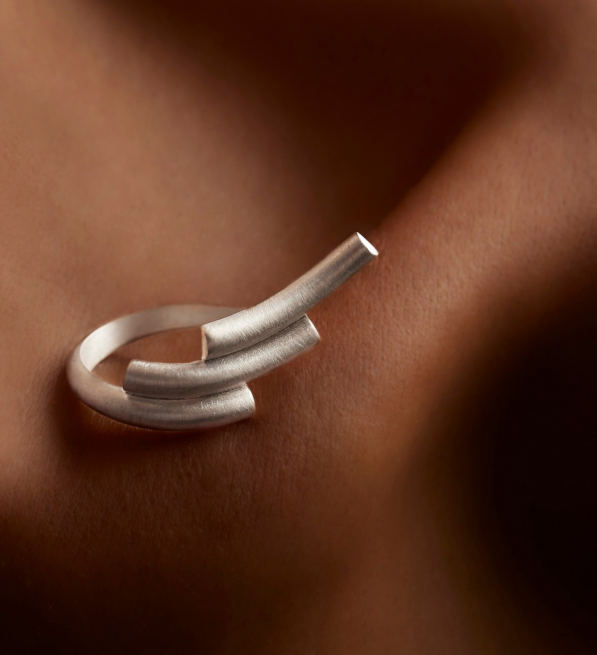 Anell plata Flux 12mm