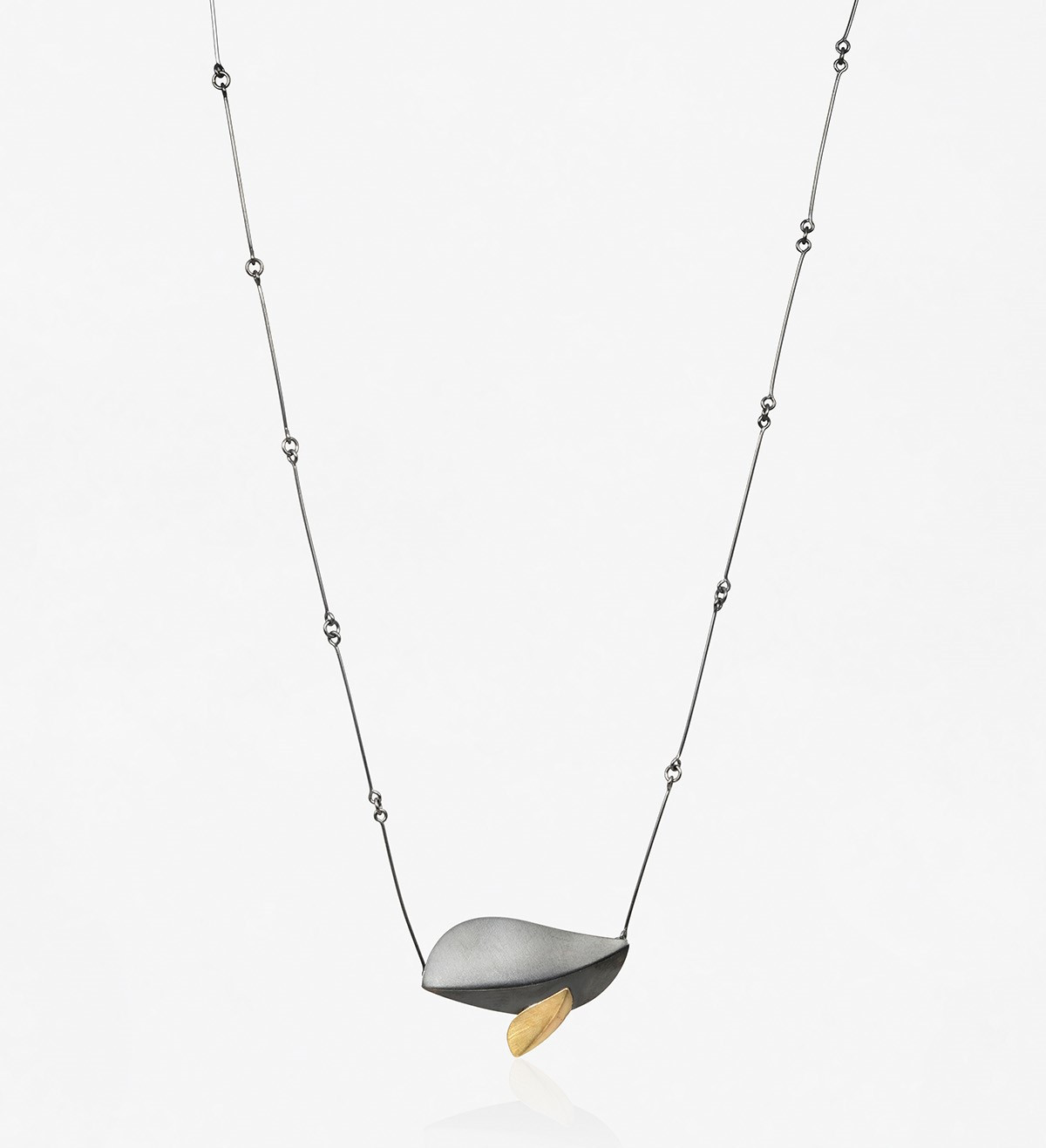 Collar plata i or Creta 2 peces 42 a 45cm