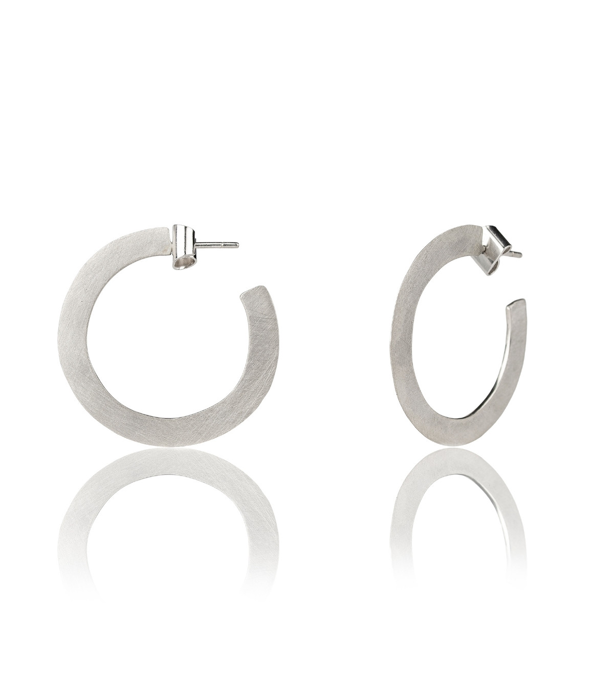 Arracades plata Masai 33mm