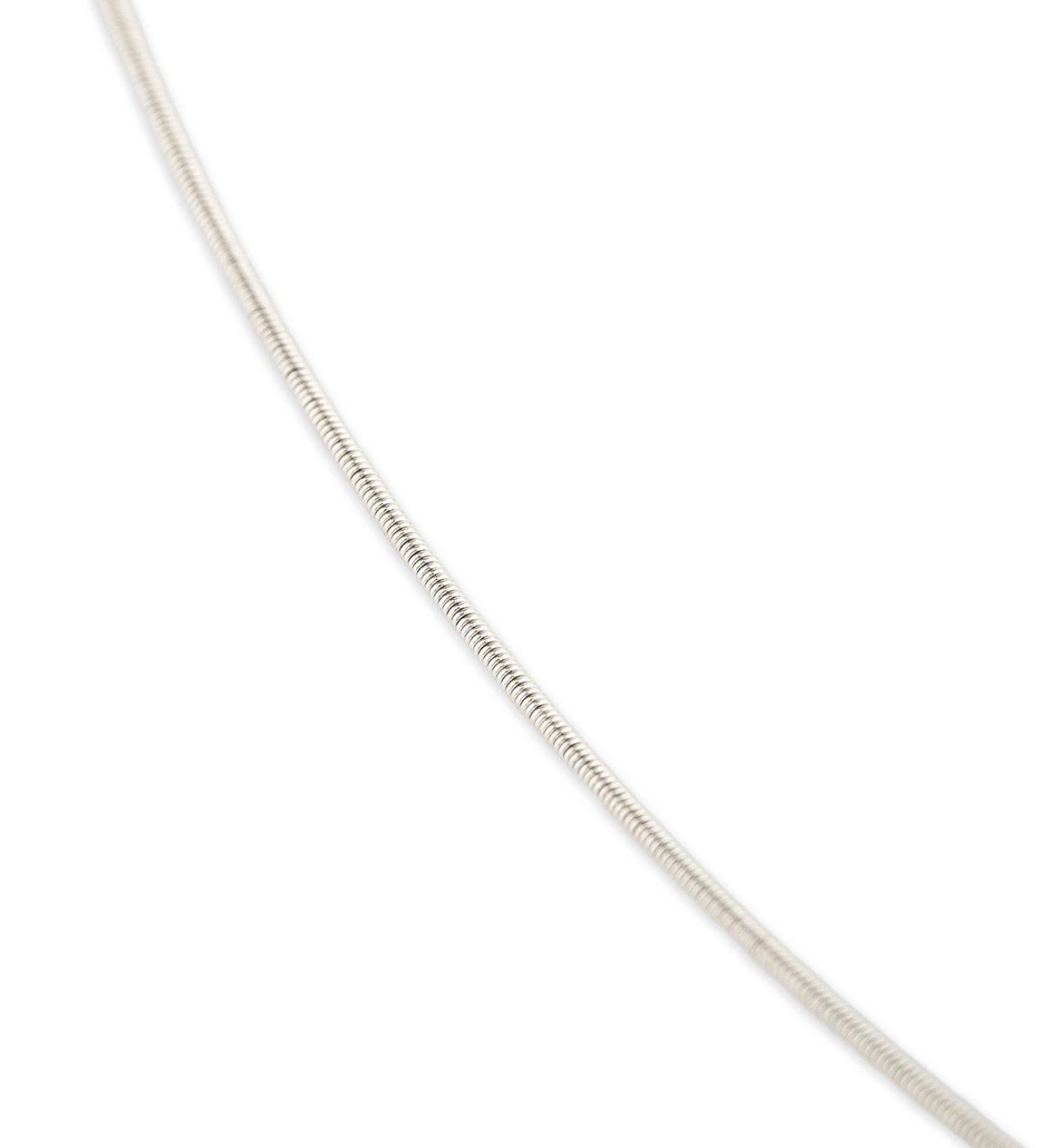 Cable plata 1 fil de 45 cm doble clip